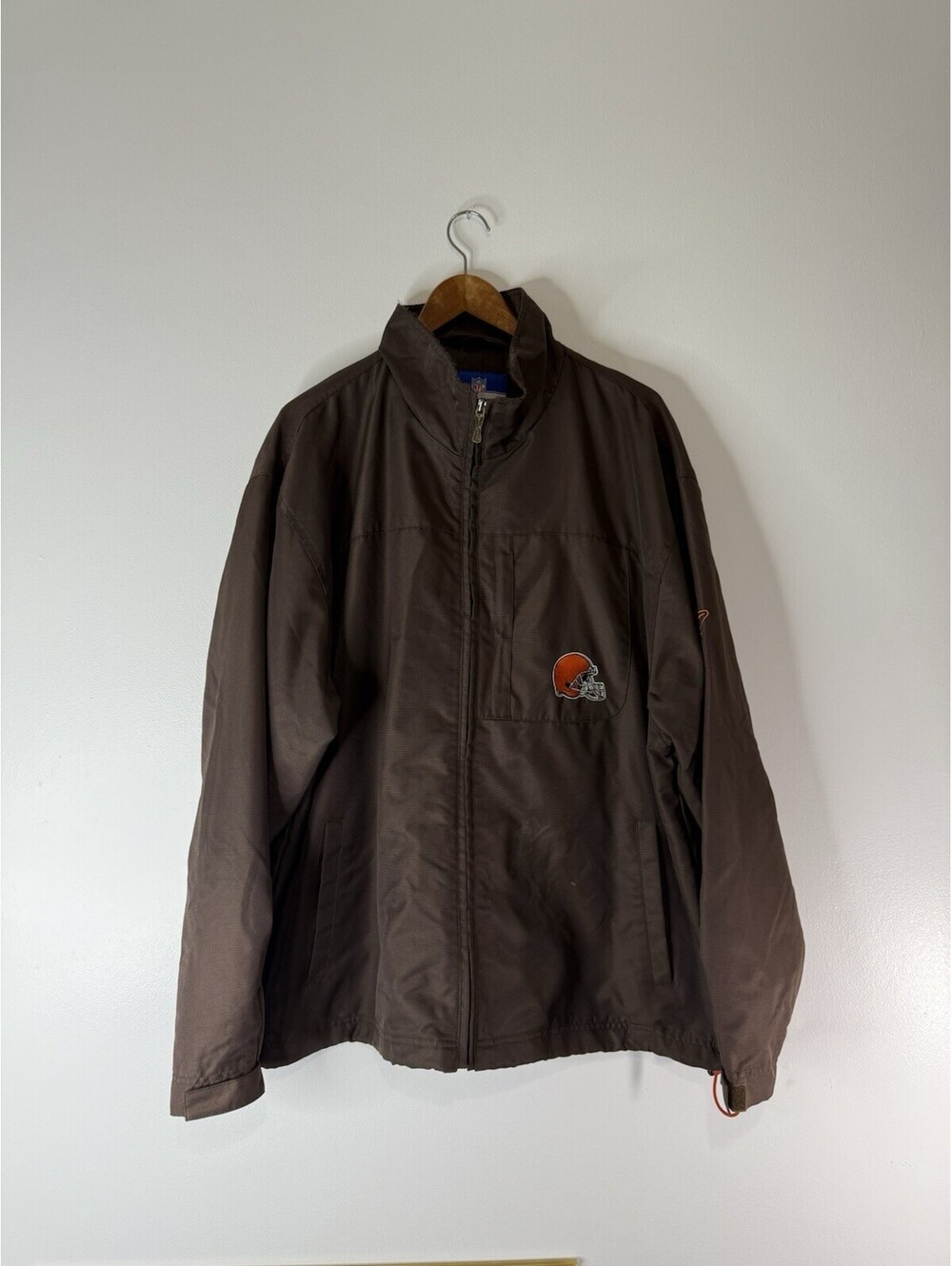 Men's Vintinge Clevland Browns Reebok NFL Equipment Jacket Size Large